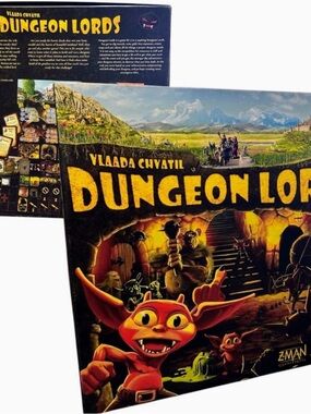 Dungeon Lords Board Game Vlaada Chvátil Z-Man Games CGE Complete